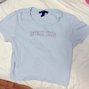 Forever 21 Beverly Hills Shirt 🩵🩵